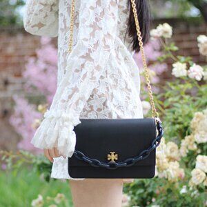Tory Burch Kira Double Strap Shoulder Bag – Timeless Elegance and Versatility!